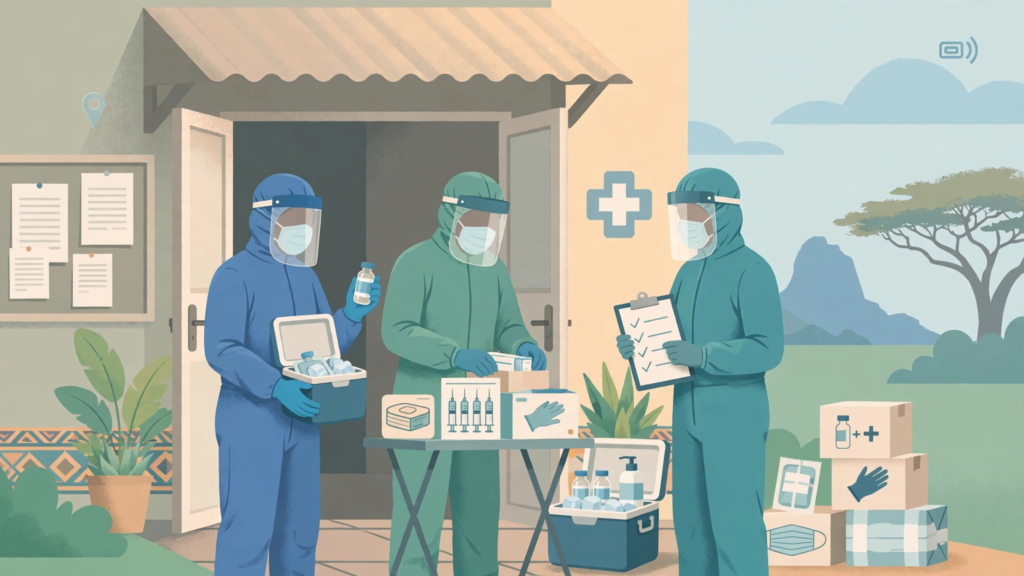 Ebola Reaches Nigeria as Africa CDC Flags Vaccine Gap