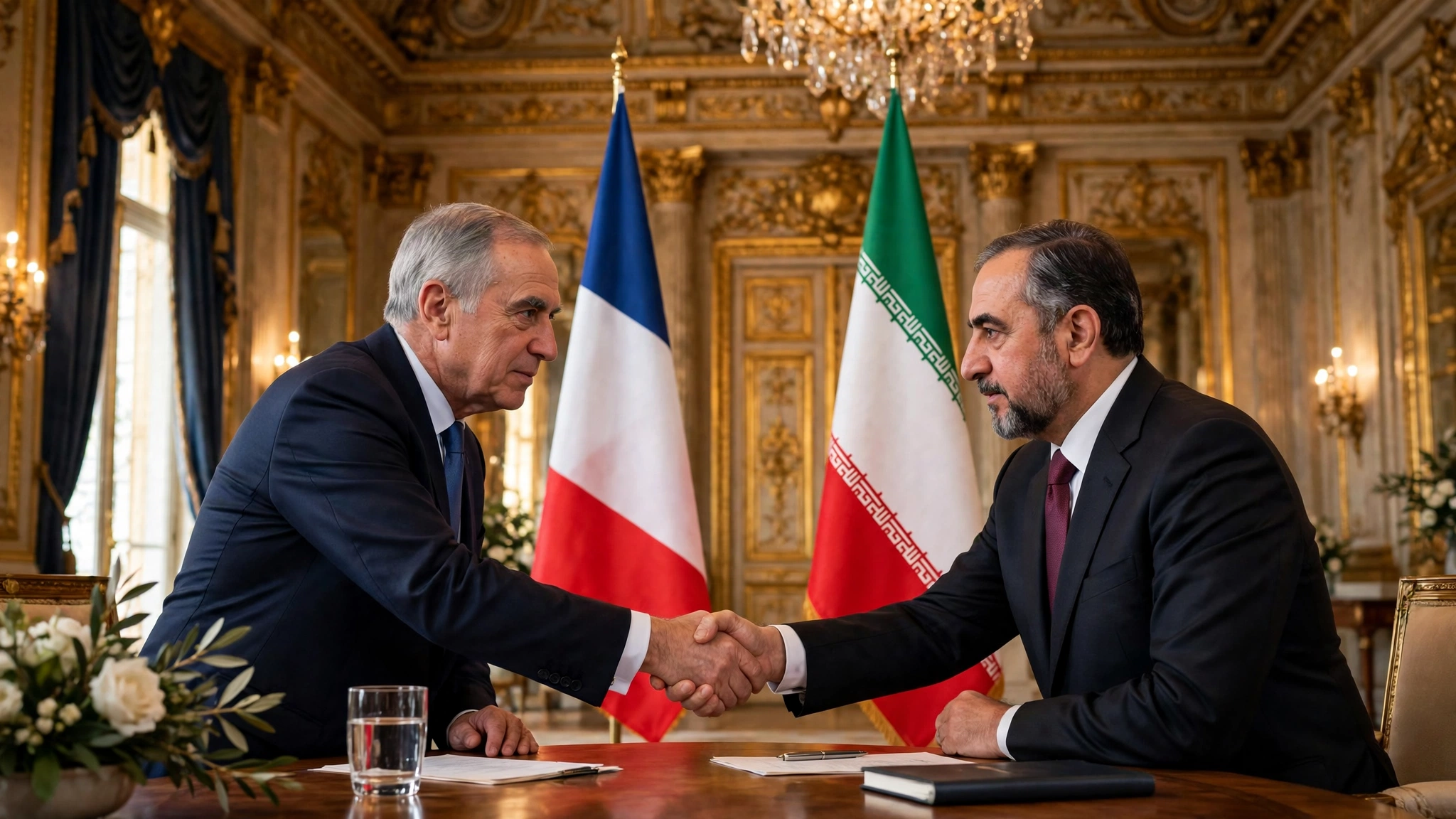 Macron Urges Pezeshkian to Embrace Good Faith Diplomacy