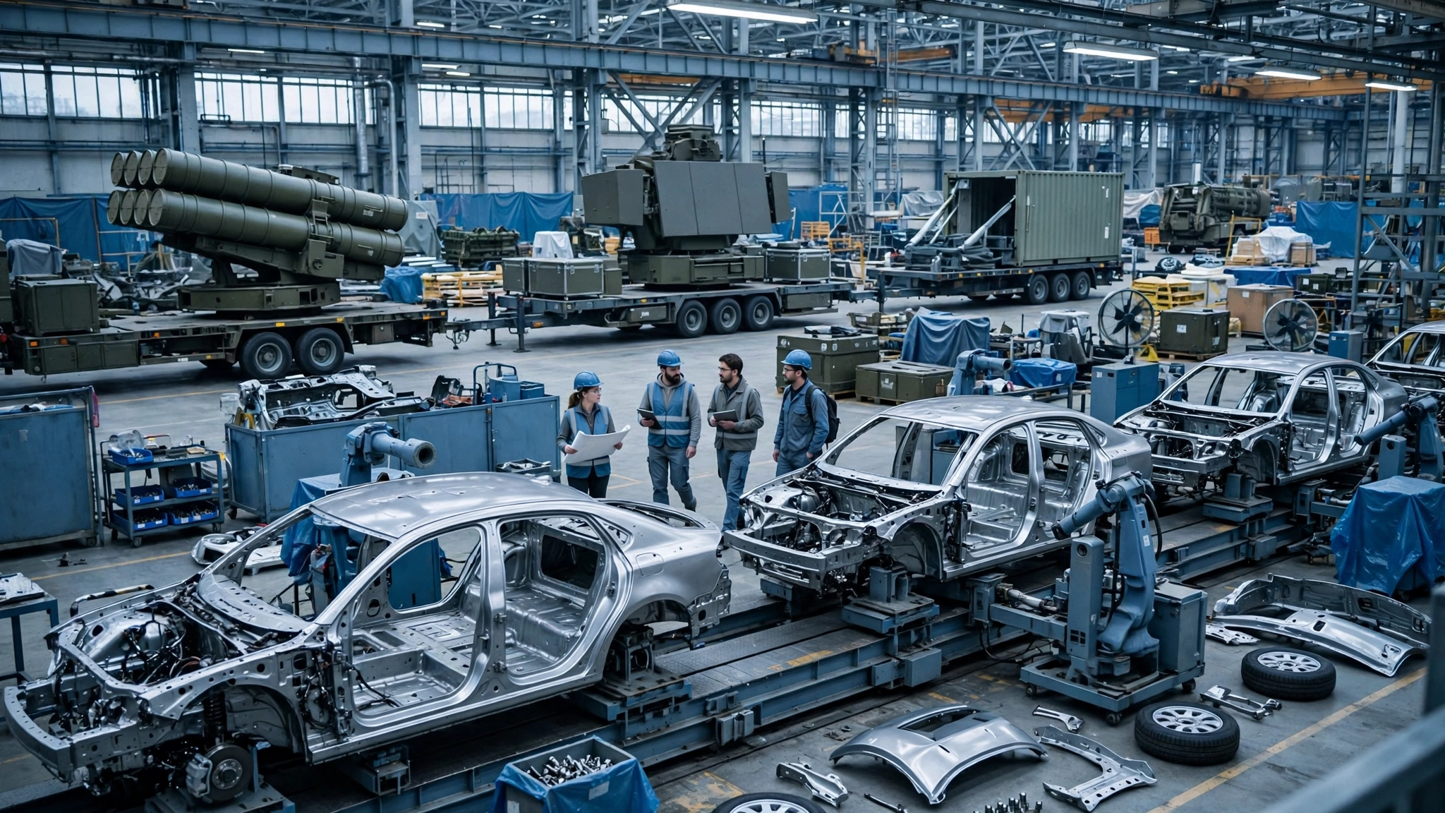 Volkswagen Negotiates Shift to Iron Dome Production