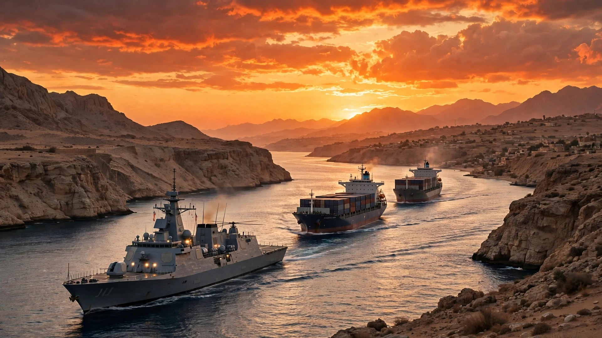 Houthis Threaten Red Sea ‘Total Lockdown’ for Iran