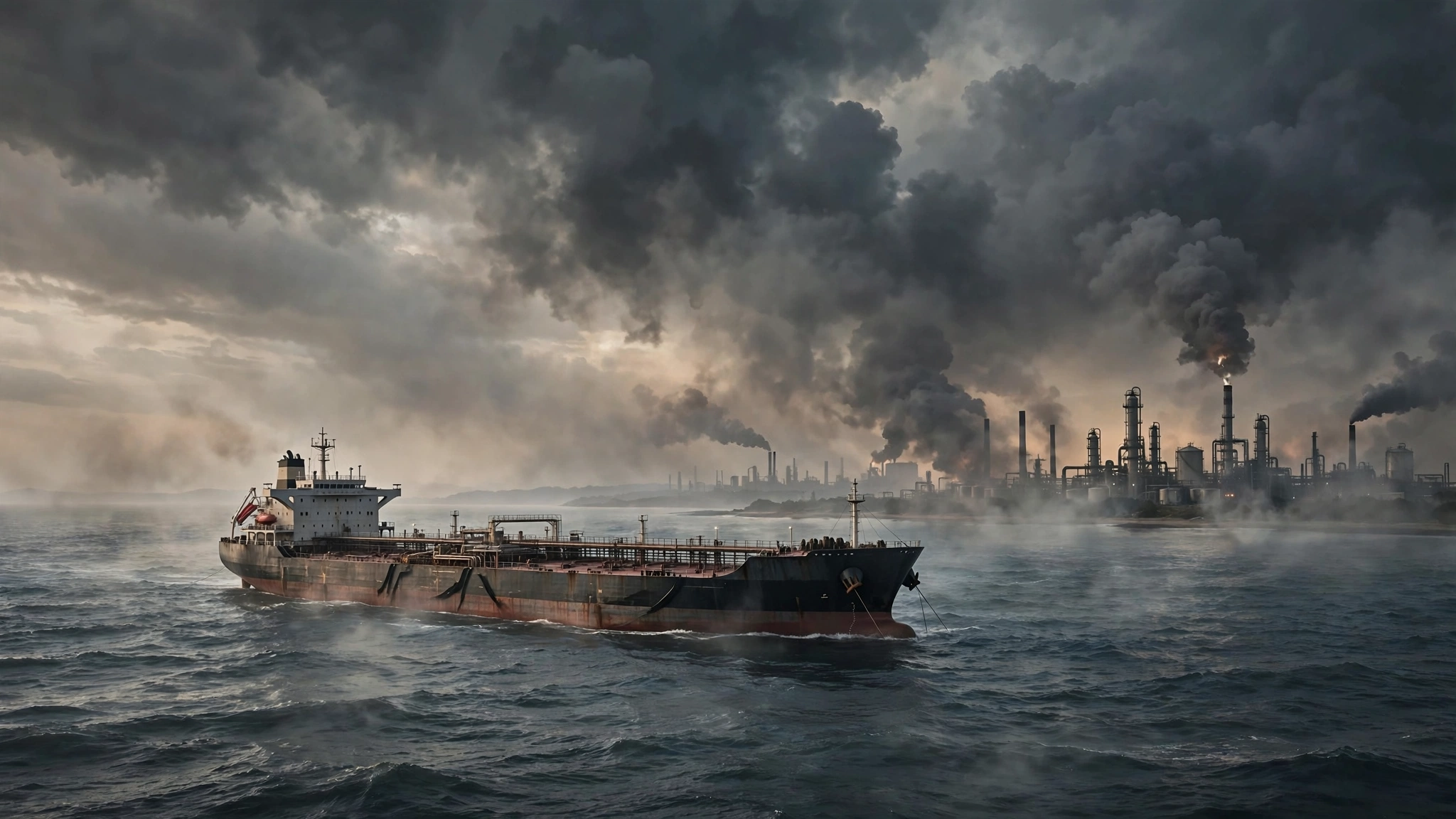Russian Oil Exports Fall 40% After Ukrainian Drone Strikes