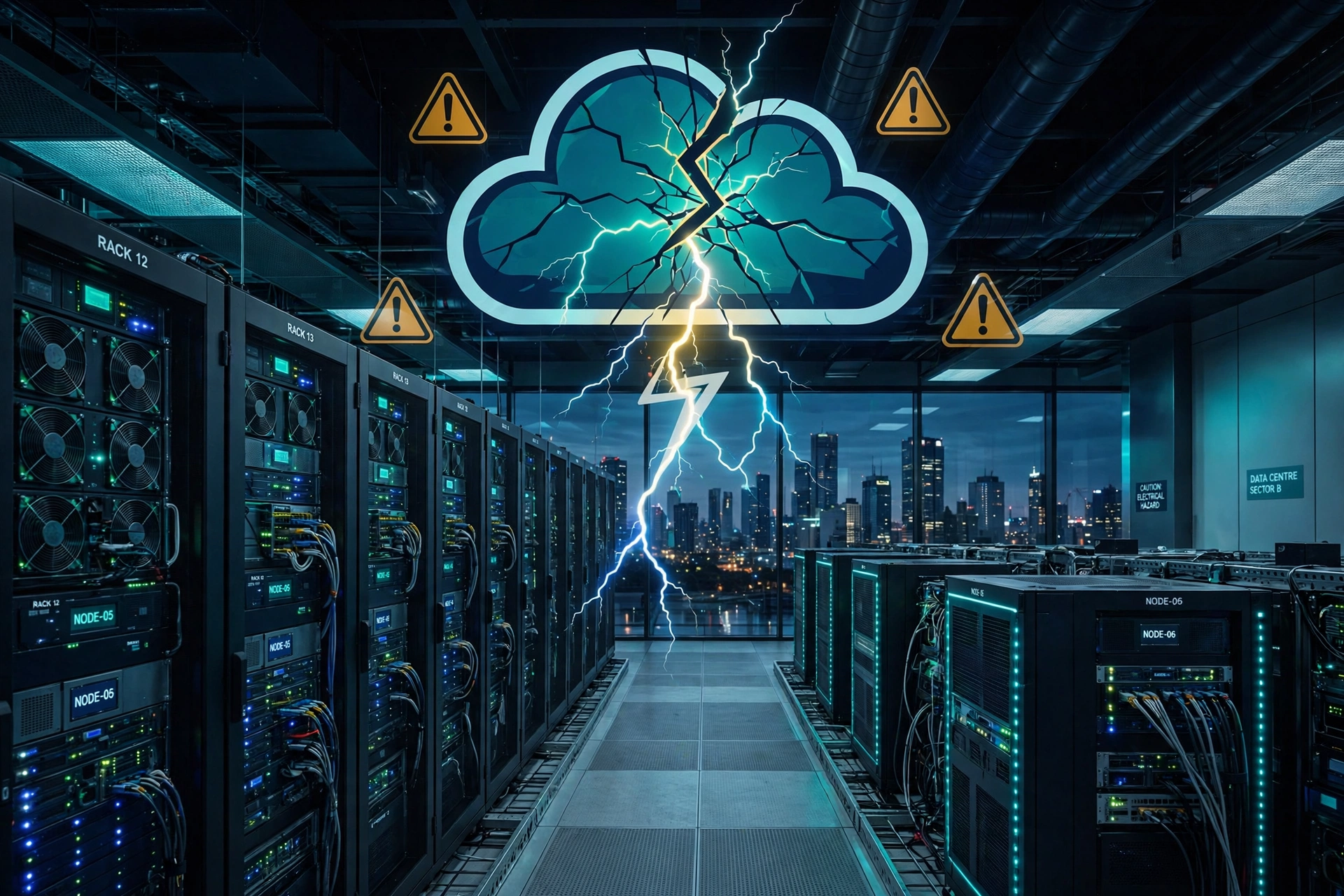 Google Cloud Outage Hits UK Banks in London Power Failure