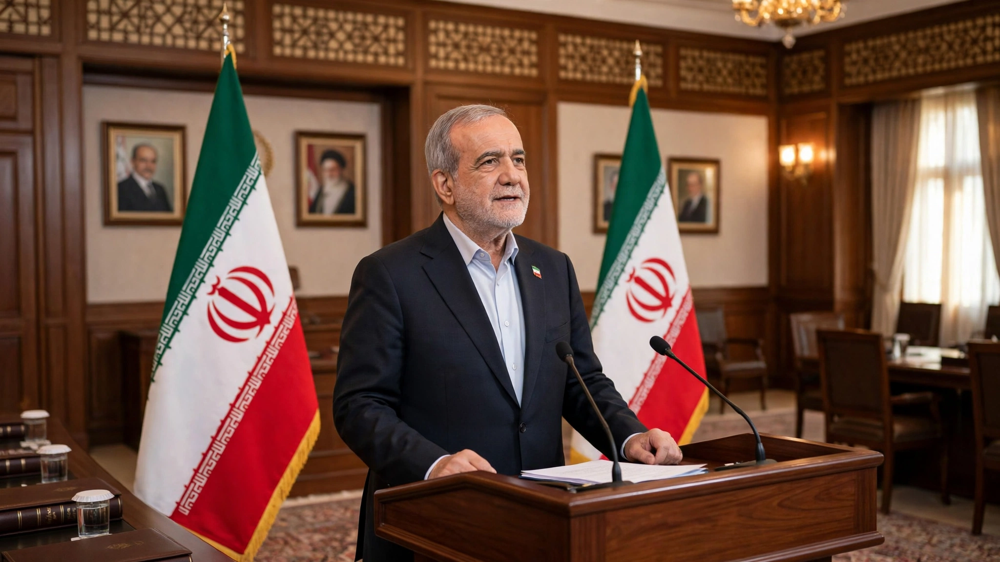 Pezeshkian Demands Guarantees to End Iran War